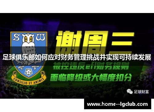 足球俱乐部如何应对财务管理挑战并实现可持续发展